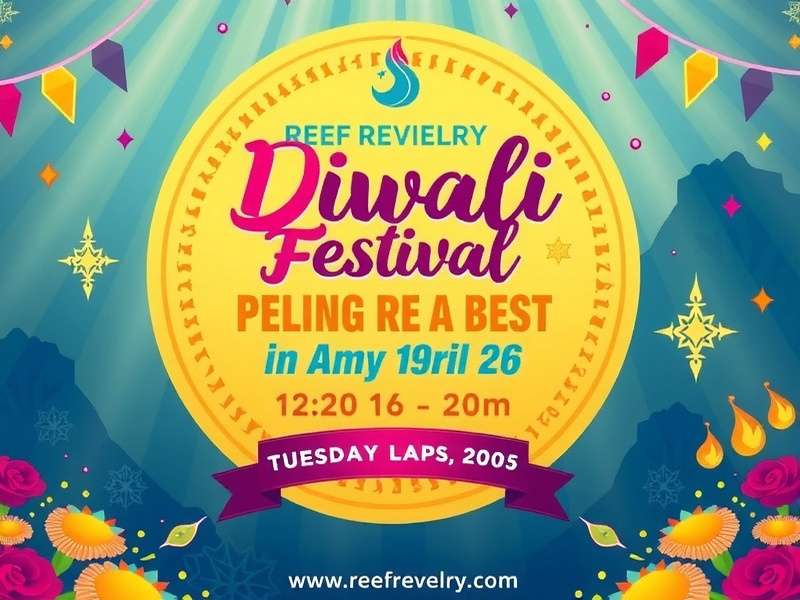 Reef Revelry Diwali Festival Event